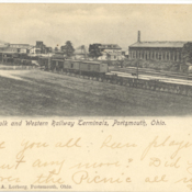 Norfolk and Western Railway Terminals, Portsmouth, Ohio