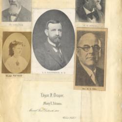 PH. Zoellner; W. W. Reilly; Ella Watson; S. S. Halderman; Rev. H. S. Tillis; Edgar F. Draper; Mary E. Adams (1869)