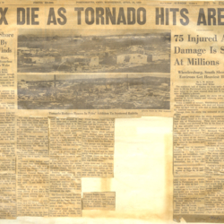 Portsmouth Times article: Six Die As Tornado Hits Area