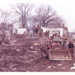 Razing of Y.M.C.A Building